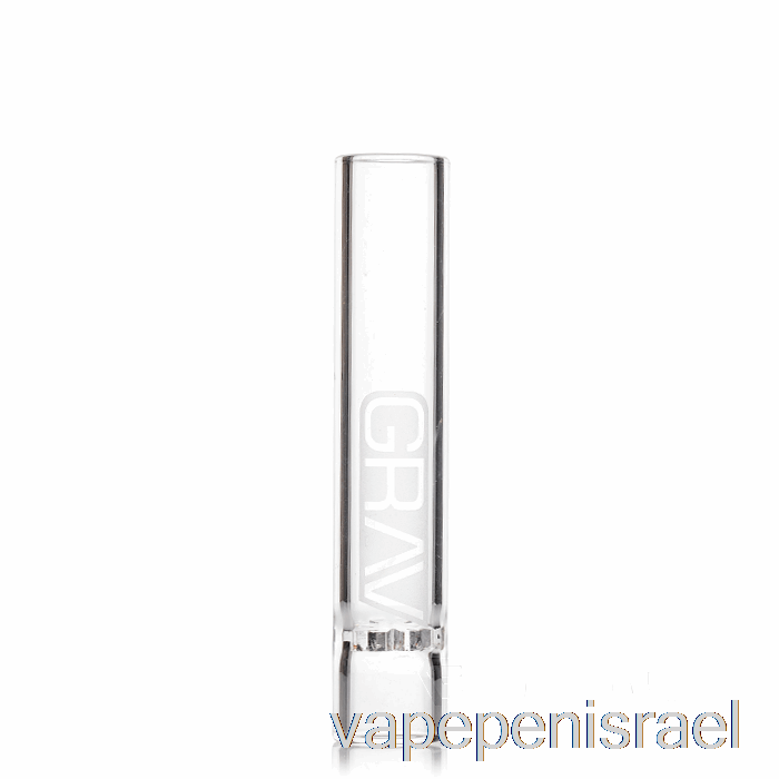 חד פעמי Vape Israel Grav 16 מ"מ אוקטוטסטר שקוף